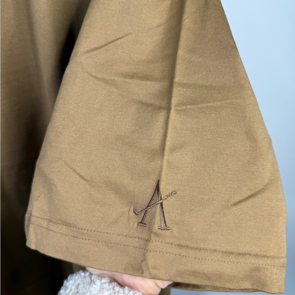 Antigua Pima Cotton Brown Short Sleeve Polo Shirt (XXL) - Picture 5 of 8